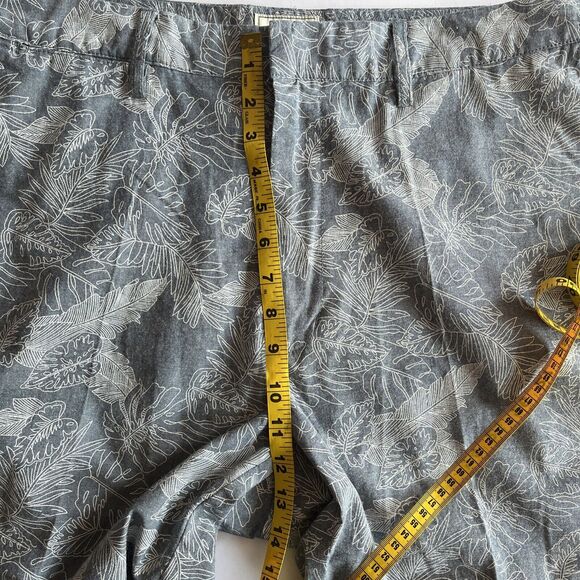 7 Diamonds Mens Size 38 X 22 Performance Shorts Tropical Flat Front Hidden Fly - Picture 15 of 16